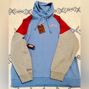 NWT Mitchell & Ness Throwback Atlanta Hawks Hoodie Mens 3XL.